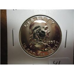 1959 FRANKLIN HALF DOLLAR GEM PROOF