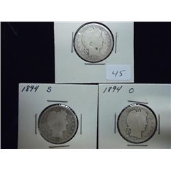1894,94-S & 94-O BARBER QUARTERS