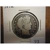 Image 1 : 1892 BARBER HALF DOLLAR (VERY GOOD)