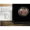 Image 2 : 1985 UNITED KINGDOM SILVER PROOF POUND COIN