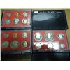 1979,80 & 81 US PROOF SETS (WITH BOXES)