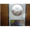 Image 2 : 2002 AMERICAN SILVER EAGLE NGC MS69