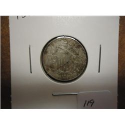 1872 SHIELD NICKEL (EXTRA FINE) (AS SHOWN)