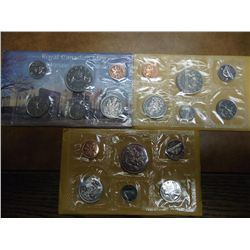 1968,70 & 76 CANADA (PF LIKE) SETS
