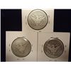 Image 2 : 1900,01 & 04 BARBER HALF DOLLARS