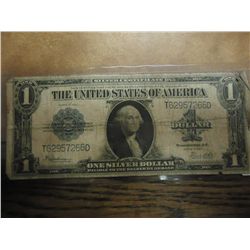 1923 LARGE SIZE $1 SILVER CERTIFICATE