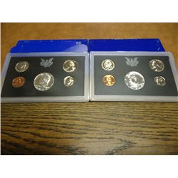 1968 & 69 US PROOF SETS (WITH BOXES)