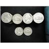 Image 1 : ROLL OF 40 ASSORTED 35% SILVER JEFFERSON WAR NICKS