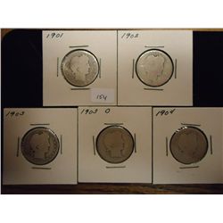 1901,02,03,03-O & 04 BARBER QUARTERS