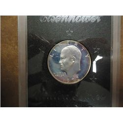 1972-S IKE SILVER DOLLAR PROOF (BROWN PACK)