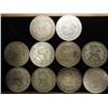 Image 1 : 10 MEXICIAN SILVER PESOS .5140 OZ. ASW TOTAL