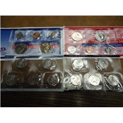 2002 US MINT SET (UNC) P/D (WITH ENVELOPE)