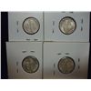 Image 2 : 1942,43 ,44 & 45 MERCURY DIMES (UNC)