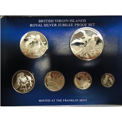1977 BRITISH VIRGIN ISLANDS ROYAL SILVER JUBILEE