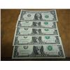 Image 1 : 5-2003-A ONE DOLLAR FRN'S LOW CONSECUTIVE SERIAL'S