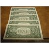 Image 2 : 5-2003-A ONE DOLLAR FRN'S LOW CONSECUTIVE SERIAL'S