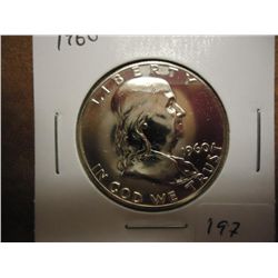 1960 FRANKLIN HALF DOLLAR GEM PROOF
