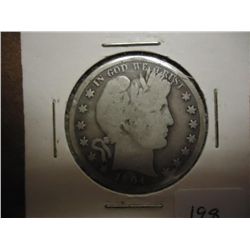 1904-S BARBER HALF DOLLAR (VERY GOOD)