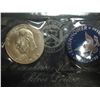 1973-S IKE SILVER DOLLAR UNC (BLUE PACK)