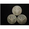 Image 2 : 1901-O,1902 & 07 BARBER HALF DOLLARS