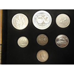 1974 CANADA DOUBLE CENT SET