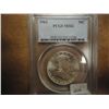 1962 FRANKLIN HALF DOLLAR PCGS MS62