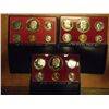 1975,76 & 77 US PROOF SETS (WITH BOXES)