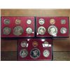 Image 2 : 1975,76 & 77 US PROOF SETS (WITH BOXES)