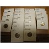 22 ASSORTED MERCURY DIMES 1916-1945