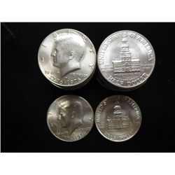 ROLL OF 20-1976 KENNEDY HALF DOLLARS UNC