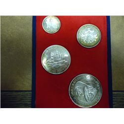 1972 BAILIWICK OF JERSEY SILVER PF SET