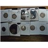 10 ASSORTED SEATED LIBERTY DIMES