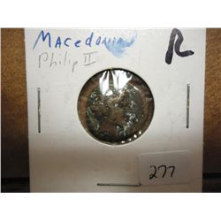 ANCIENT COIN MACEDONI PHILIP II
