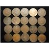 Image 1 : 20 ASSORTED INDIAN HEAD CENTS