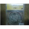 1934-S PEACE SILVER DOLLAR (KEY DATE) ANACS F12