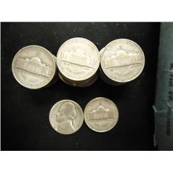 32-ASSORTED 35% SILVER JEFFERSON WAR NICKELS