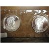 Image 1 : 2-HALF OUNCE SILVER ROUNDS ANDREW JACKSON