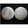 Image 1 : 1853 & 1858-O SEATED LIBERTY HALF DOLLAR