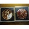 Image 2 : 2-1981 CANADA RAILROAD DOLLARS (PFL) .75 OZ. ASW