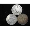 Image 2 : WALKING LIBERTY HALF & 2-40% SILVER HALVES