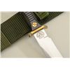 Image 3 : World War II, Korea, Vietnam Commando  Commemorative Ek knife with green woven  sheath in like new c