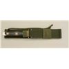 Image 4 : World War II, Korea, Vietnam Commando  Commemorative Ek knife with green woven  sheath in like new c