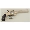 Image 2 : Smith & Wesson .38 DA 4th Model revolver, .38  cal., 5” barrel, nickel finish, checkered  black hard