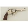 Image 2 : Very early Smith & Wesson Regulation Police  DA hand ejector revolver, .38 cal., 4”  barrel, nickel 