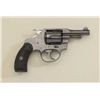 Image 2 : Colt Pocket Positive DA revolver, .32 cal.,  2-1/2” barrel, blue finish, checkered hard  rubber grip