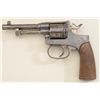 Rast & Gasser DA revolver, 8mm cal., blue  finish, checkered wood grips, 182429 in  overall good con