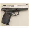 Image 2 : Smith & Wesson Model SW9VE DA semi-auto  pistol, 9mm cal., 4” barrel, stainless barrel  and slide, p