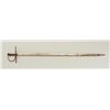 Image 1 : Older bull fighter’s sword with nickel blade  marked “Toledo”, approx. 36-1/2” overall with  simple 
