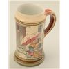 Image 3 : Metlach stein, #2094, 7” beer hall scene with  musicians, Metlach #2640-L-Musketeer with  lady and s