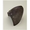 Image 1 : Movie prop metal medieval-type “skull” helmet  in overall good condition showing a dark  patina on m